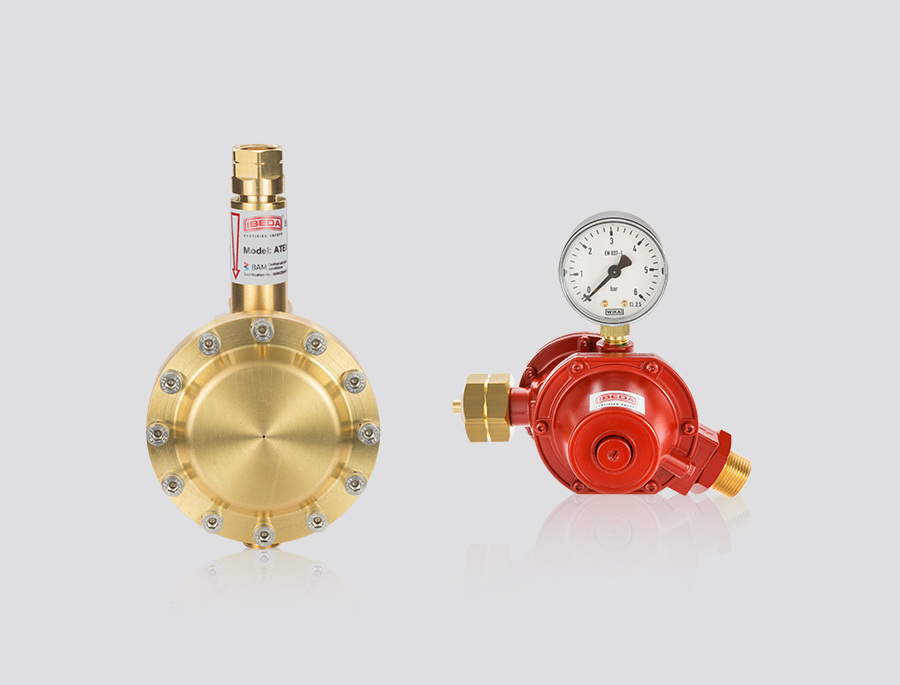 Safety devices (EN 730-1 and ISO 5175) ATEX GASSTOP