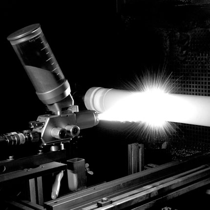 Flame spraying systems